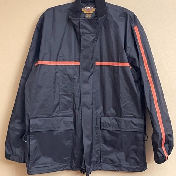 Harley Davidson Men’s Nylon Jacket Size Small - Picture 2 of 9